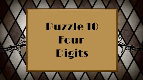 professor layton and the curious village puzzle 10|Puzzle Solutions .